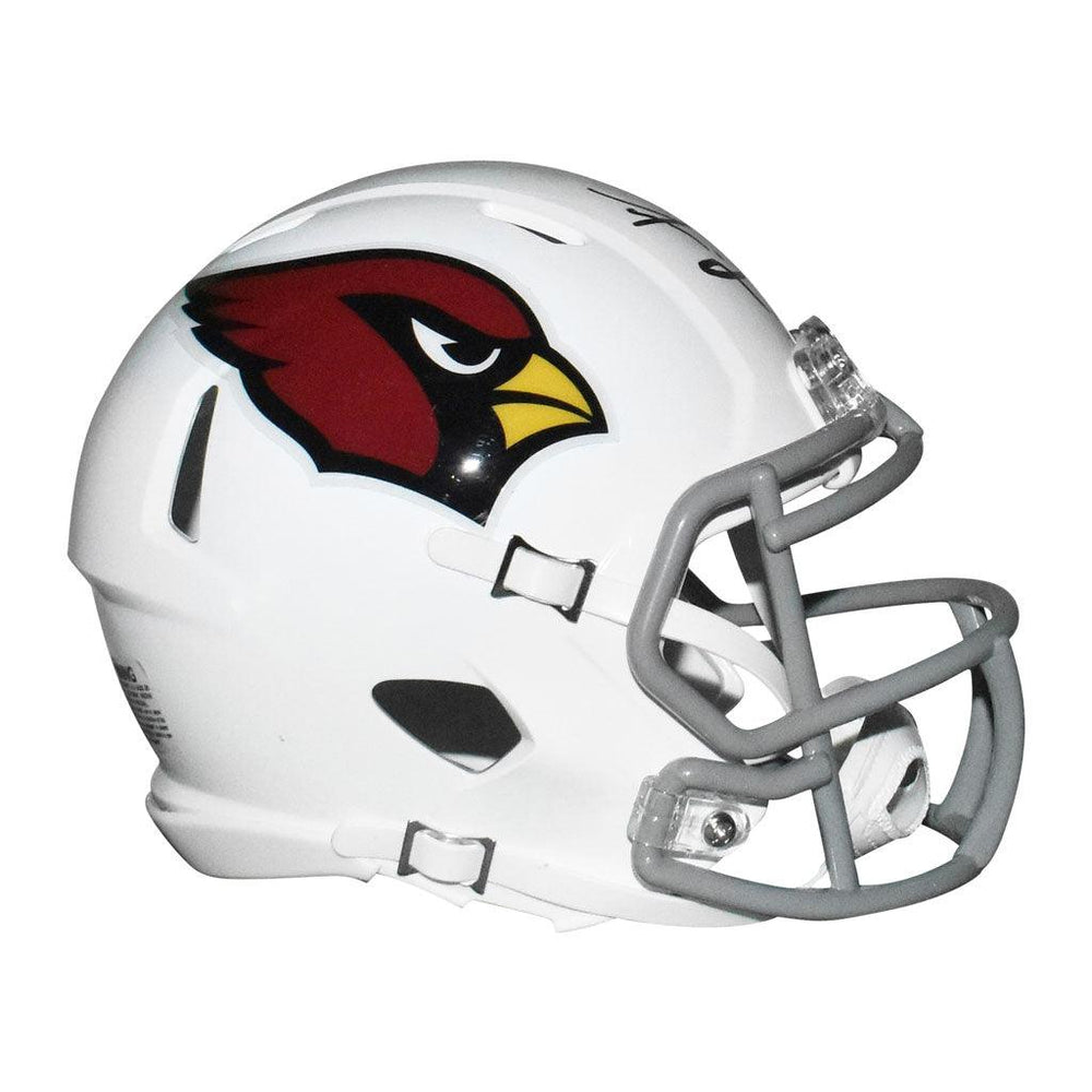 Isaiah Simmons Signed Arizona Cardinals Speed Mini Replica White Football Helmet (JSA) - RSA