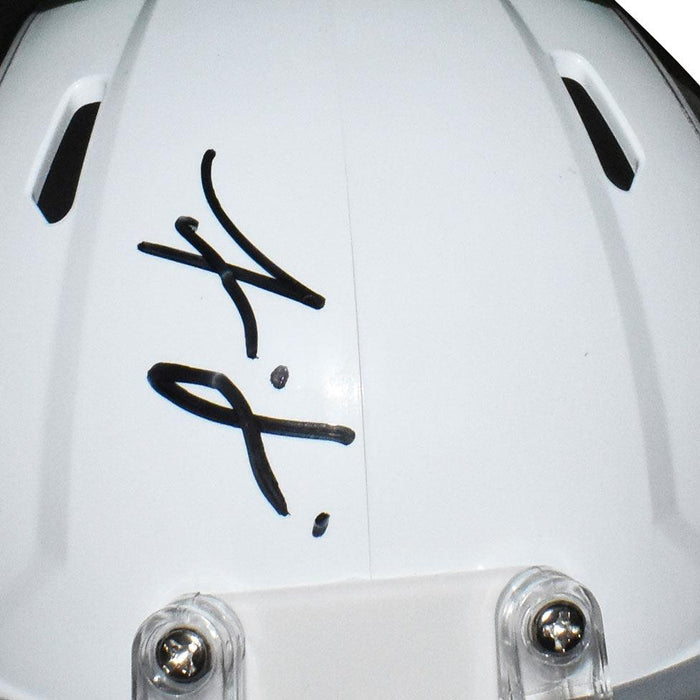 Isaiah Simmons Signed Arizona Cardinals Speed Mini Replica White Football Helmet (JSA) - RSA