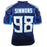 Jeffery Simmons Signed Tennessee Blue Football Jersey (JSA) - RSA