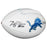 Billy Sims Signed Detroit Lions Official NFL Team Logo Football (JSA) - RSA