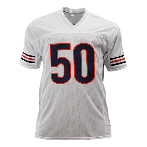 Mike Singletary Signed HOF 98 Inscription White Pro-Edition Jersey (Beckett) - RSA