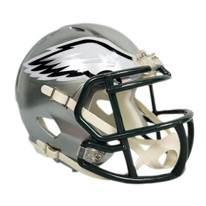 Darius Slay Jr Signed Philadelphia Eagles Flash Speed Mini Replica Football Helmet (Beckett) - RSA