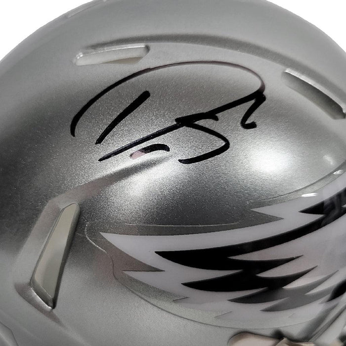 Darius Slay Jr Signed Philadelphia Eagles Flash Speed Mini Replica Football Helmet (Beckett) - RSA