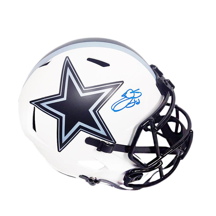 Emmitt Smith Signed Dallas Cowboys Lunar Eclipse Speed Full-Size Repli — RSA