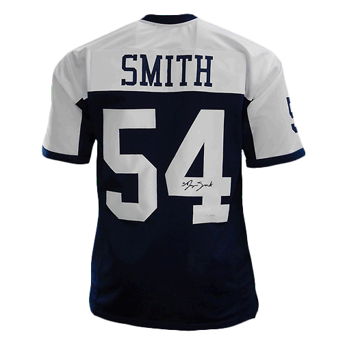Jaylon Smith Signed Pro Edition Thanksgiving Football Jersey (JSA) - RSA