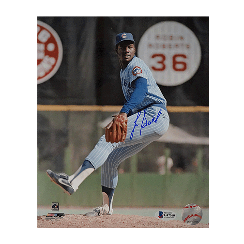 Lee Smith Signed Chicago Cubs Wind-Up 8x10 Photo (Beckett) - RSA