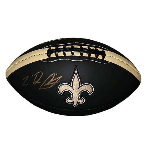 Tre'Quan Smith #10 New Orleans Saints Black Football (JSA) - RSA