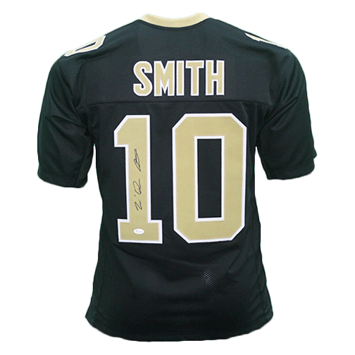 Tre'Quan Smith Autographed Pro Style Football Jersey Black (JSA) - RSA