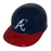 John Smoltz Autographed Atlanta Braves Baseball Souvenir Batting Helmet Full Size Blue (JSA) - RSA