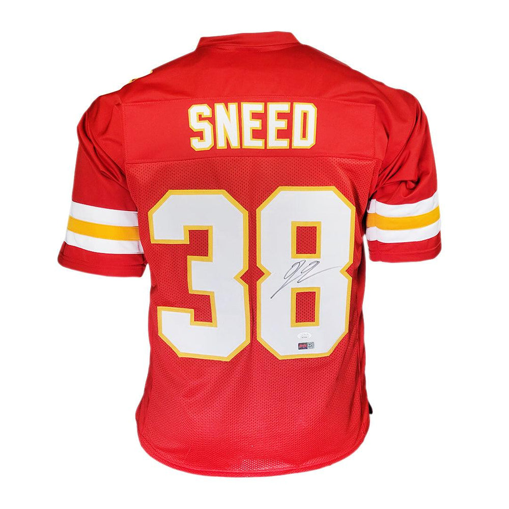 L'Jarius Sneed Signed Kansas City Red Football Jersey (JSA) - RSA
