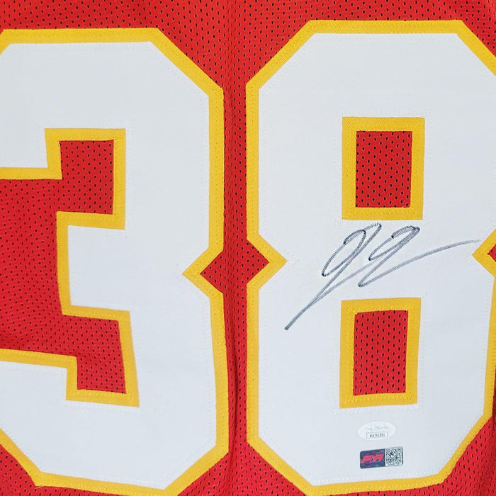 L'Jarius Sneed Signed Kansas City Red Football Jersey (JSA) - RSA