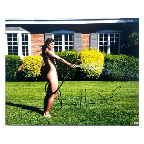 Hope Solo Autographed 8 x 10 Nude Photo (JSA) - RSA