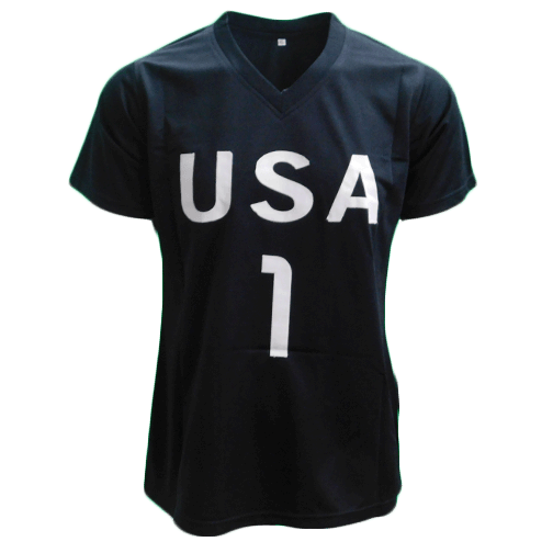 Hope Solo Autographed USA Soccer Jersey Black (JSA) - RSA