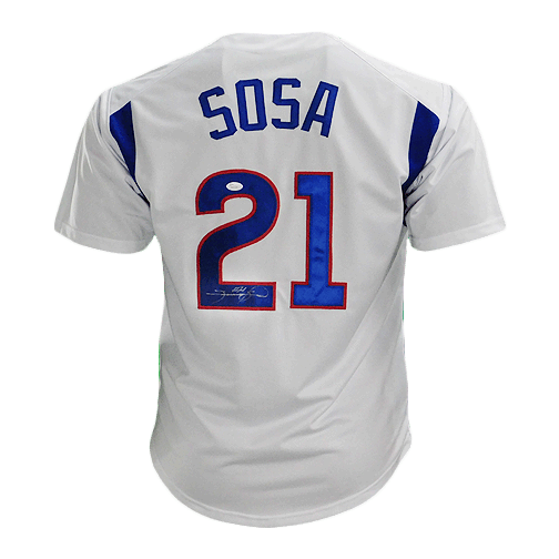 Sammy Sosa Signed Chicago White Baseball Jersey (JSA) - RSA