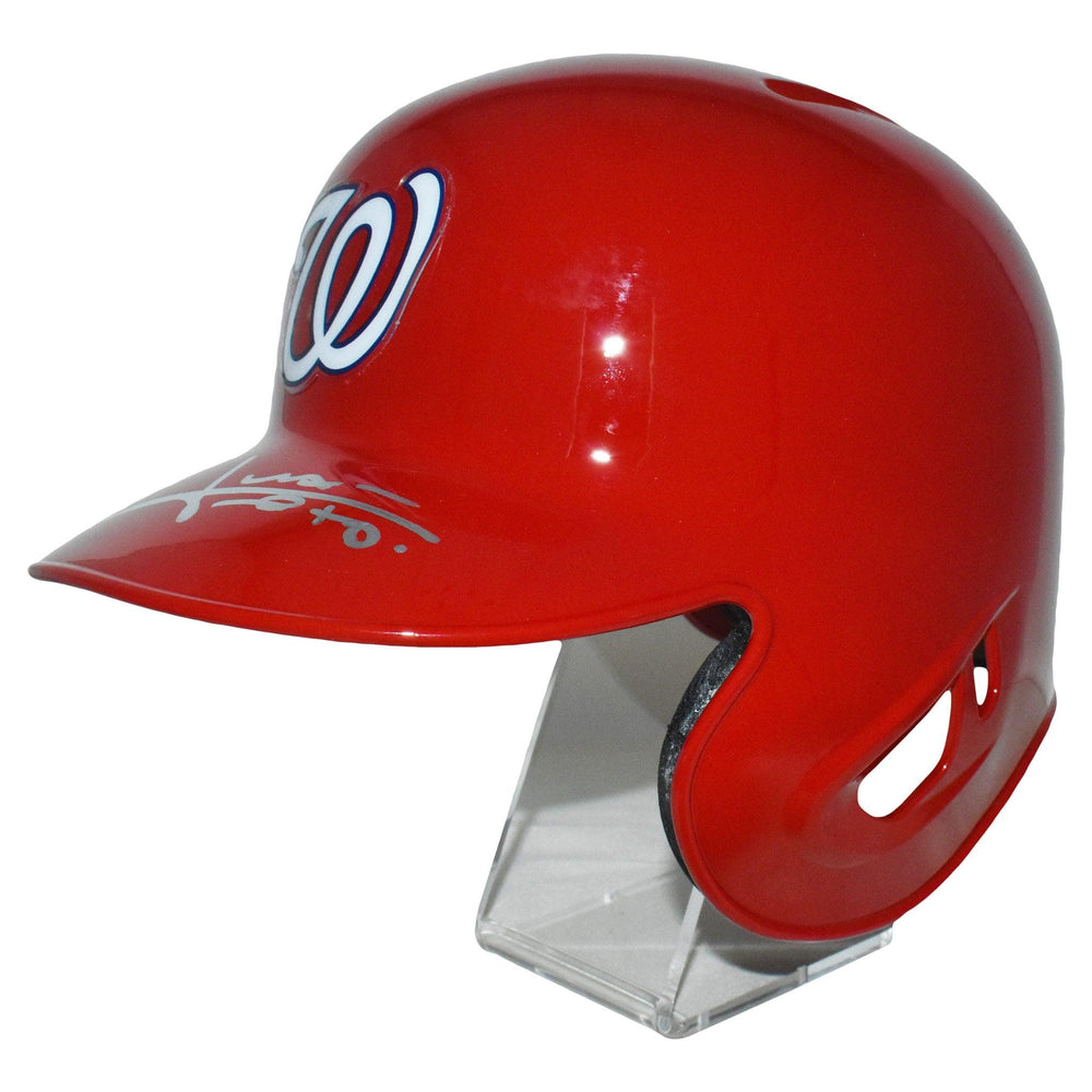 Juan Soto Signed Washington Nationals Replica Baseball Helmet (JSA) - RSA