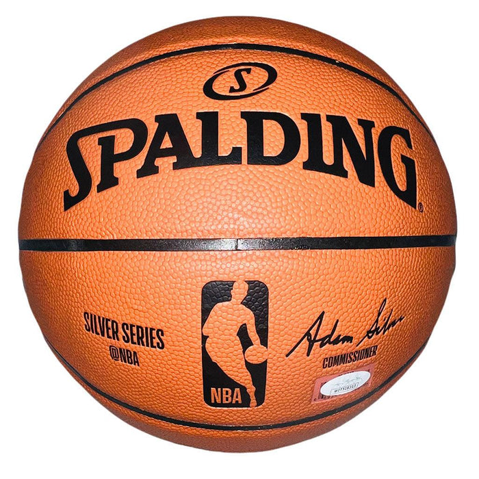 Shaquille O'Neal Signed HOF '16 Black Ink Spalding NBA Silver Series Basketball (JSA) - RSA