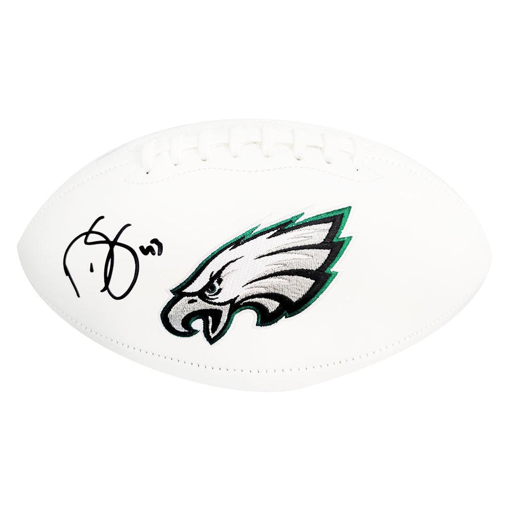 Darren Sproles Signed Philadelphia Eagles Official NFL Team Logo White Football (JSA) - RSA