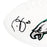 Darren Sproles Signed Philadelphia Eagles Official NFL Team Logo White Football (JSA) - RSA