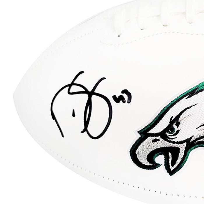 Darren Sproles Signed Philadelphia Eagles Official NFL Team Logo White Football (JSA) - RSA