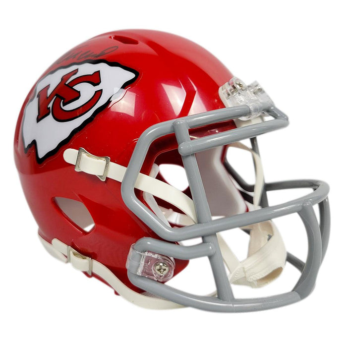 Jan Stenerud Signed Kansas City Chiefs Speed Mini Replica Football Helmet  (JSA)