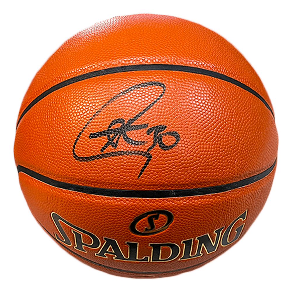 Stephen Curry Signed Limited Edition NBA Finals Game Ball Series Baske