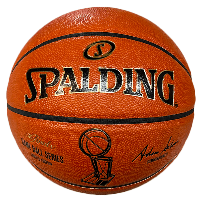 Stephen Curry Signed NBA Finals Game Ball Series Limited Edition Basketball Silver Ink (JSA) - RSA