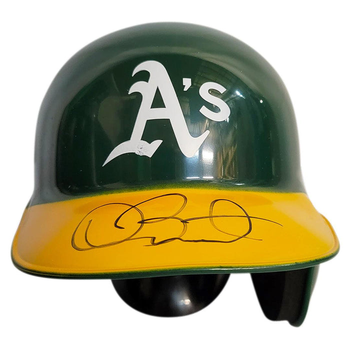 Dave Stewart Signed Oakland Athletics Mini MLB Baseball Batting Helmet (JSA) - RSA