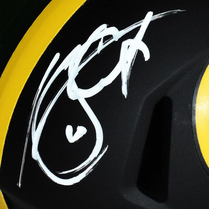 Kordell Stewart Signed Pittsburgh Steelers Eclipse Speed Mini Replica Football Helmet (JSA) - RSA