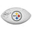 Kordell Stewart Signed Pittsburgh Steelers Official NFL Team Logo Football (JSA) - RSA