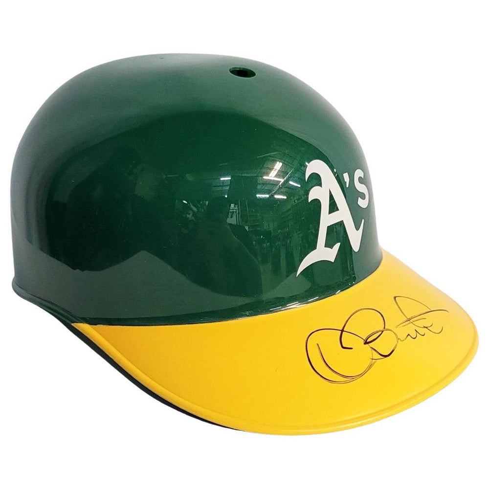 Dave Stewart Signed Oakland Athletics Souvenir MLB Baseball Batting Helmet (JSA) - RSA