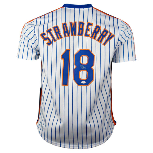 Darryl Strawberry Signed New York Pro-Edition Pinstripe Baseball Jersey (JSA) - RSA