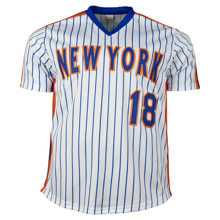 Darryl Strawberry Signed New York Pro-Edition Pinstripe Baseball Jersey (JSA) - RSA