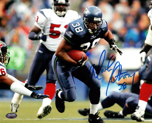 Mack Strong Autographed 8x10 Photo Seattle Seahawks MCS Holo Stock #97725 - RSA