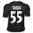 Terrell Suggs Signed Baltimore Black Football Jersey (JSA) - RSA
