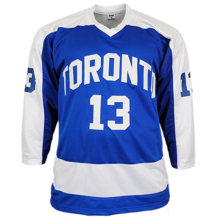 Mats Sundin Signed HOF 12 Inscription Toronto Blue Hockey Jersey (JSA)