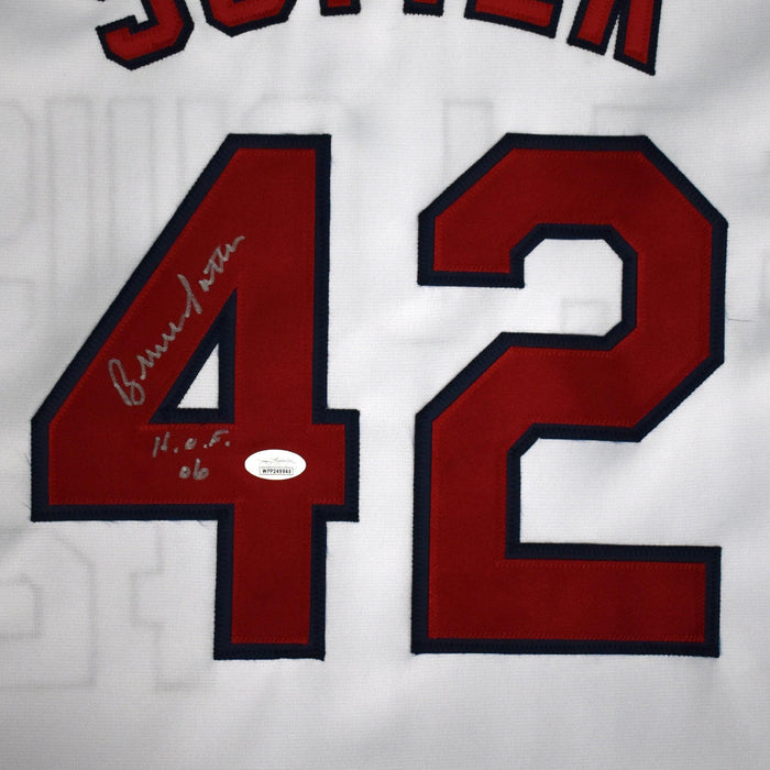Bruce Sutter Signed St. Louis White Baseball Jersey HOF 06 Inscription (JSA) - RSA
