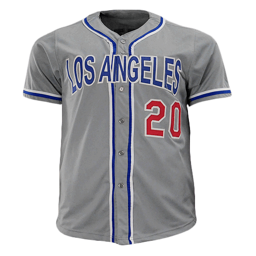 Don Sutton Signed HOF '98 Los Angeles Grey Baseball Jersey (JSA) - RSA