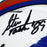 Steve Tasker Signed Buffalo Bills Speed Mini Replica White Football Helmet (JSA) - RSA