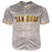 Fernando Tatis Jr Signed San Diego Grey Pinstripe Slam Diego Baseball Jersey (JSA) - RSA