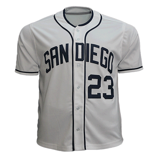 Throwback Tatis Jr. #21 Dominican Baseball Jersey Stitched Custom Name White