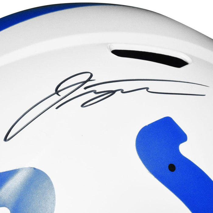 Jonathan Taylor Signed Indianapolis Colts Lunar Eclipse Speed Full-Size Replica Football Helmet (JSA) - RSA
