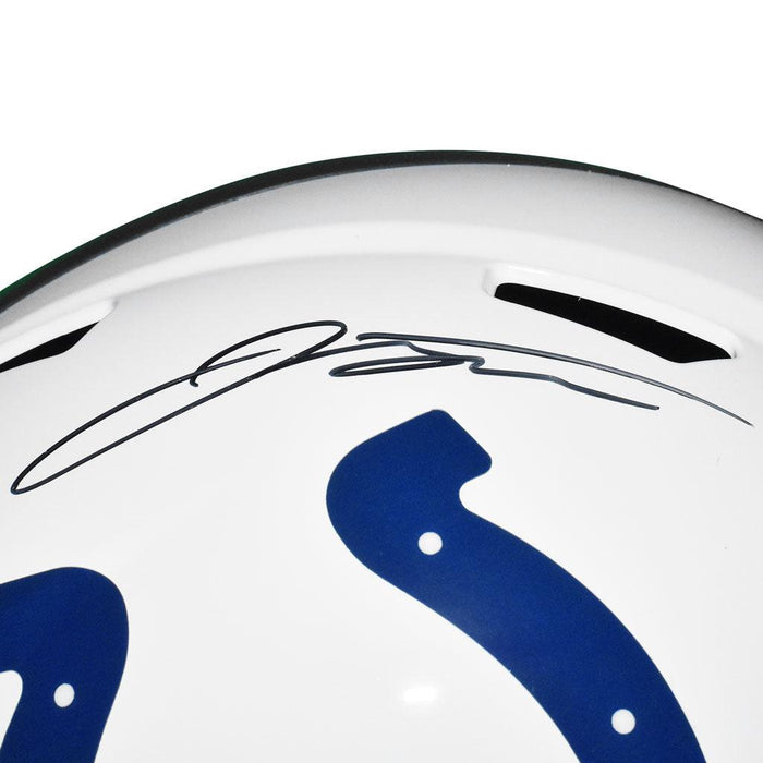 Jonathan Taylor Signed Indianapolis Colts Speed Full-Size Replica Football Helmet (JSA) - RSA