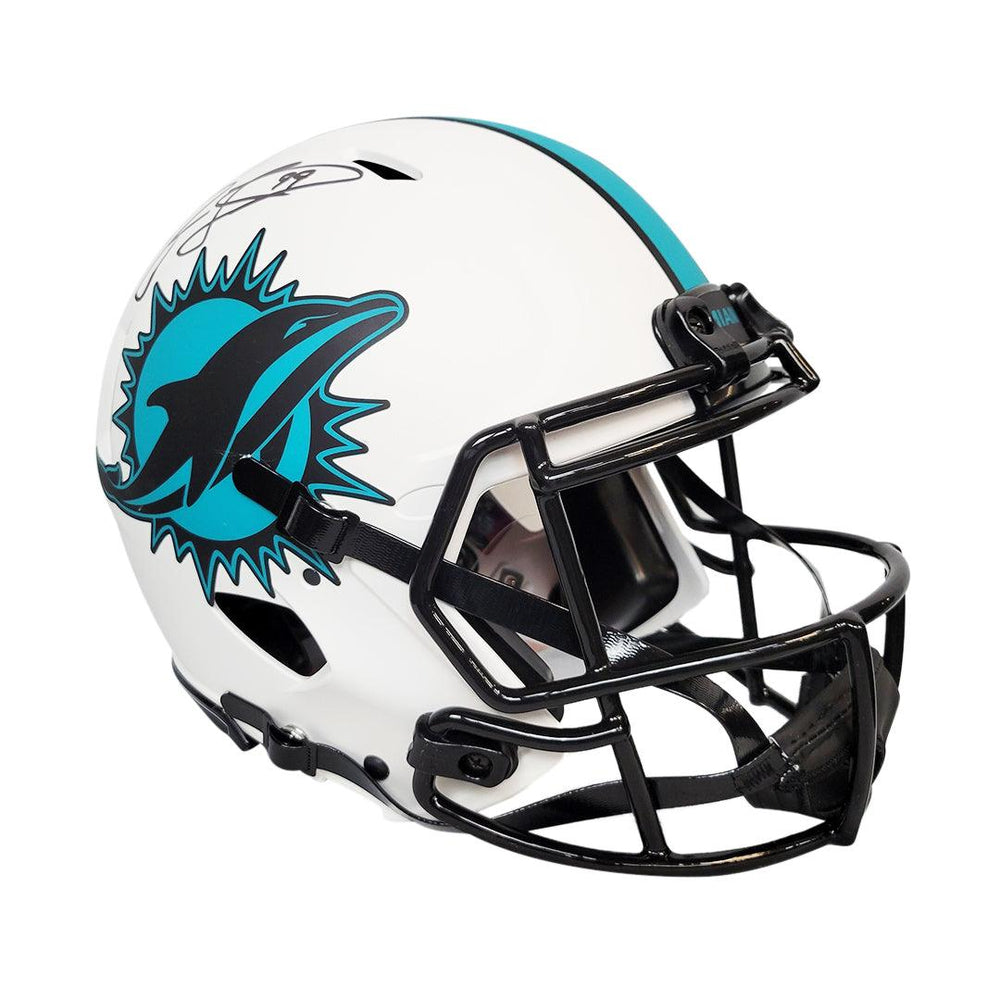 Jason Taylor Signed Miami Dolphins Authentic Lunar Speed Full-Size Football Helmet (Beckett) - RSA