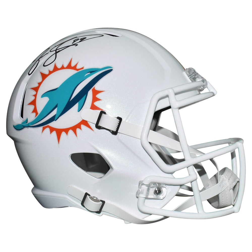 Jason Taylor Signed Miami Dolphins Full-Size Speed Replica Football Helmet (JSA) - RSA