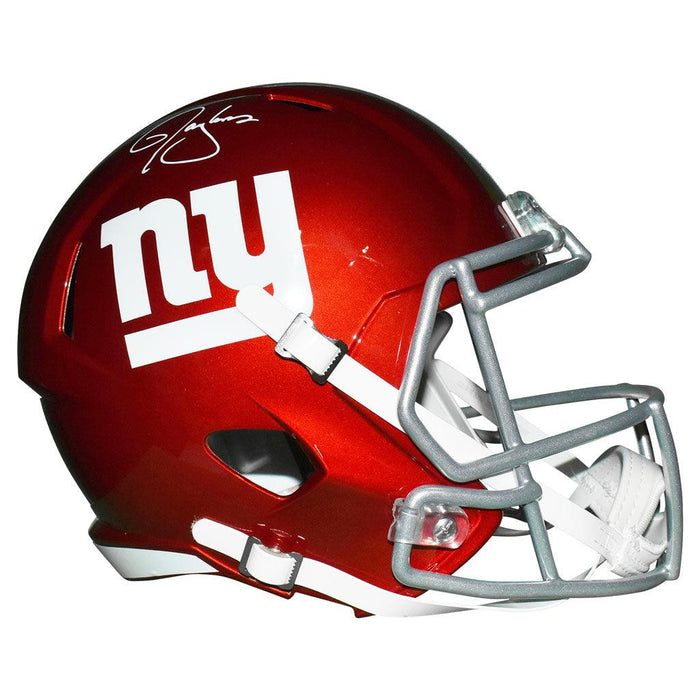 Lawrence Taylor Signed New York Giants Flash Speed Full-Size Replica Football Helmet (JSA) - RSA