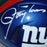 Lawrence Taylor Signed New York Giants Speed Mini Replica Blue Football Helmet (JSA) - RSA