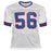 Lawrence Taylor Signed New York White Stats Football Jersey (JSA) - RSA