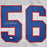 Lawrence Taylor Signed New York White Stats Football Jersey (JSA) - RSA