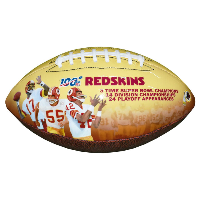 Joe Theismann Signed Washington Redskins Super Bowl Football 83 NFL MVP Inscription (JSA) - RSA
