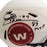 Joe Theismann Signed 83 MVP Inscription Washington Football Team Lunar Speed Mini Football Helmet (JSA) - RSA
